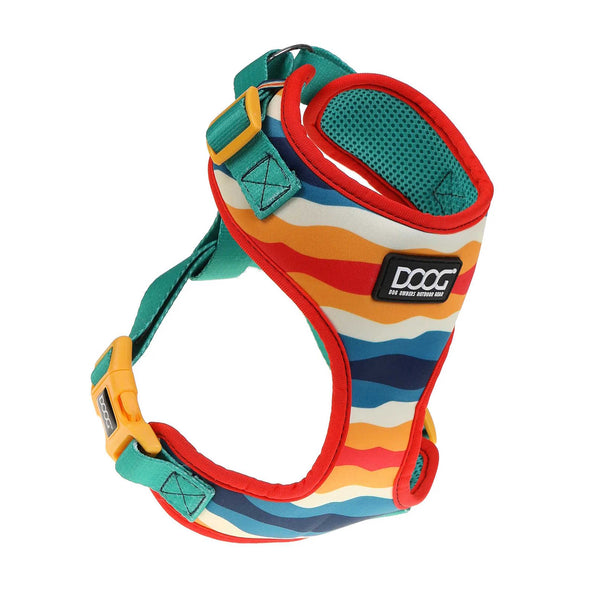 DOOG Neoflex Dog Harness Scout Extra Large Yellow/Blue/Red-Dog-DOOG-PetPhenom