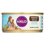 Halo Purely For Pets Cat Food - Spots Pate - Ground Whitefish - Grain-Free - 5.5 oz - case of 12-Cat-Halo Purely For Pets-PetPhenom