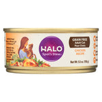 Halo Purely For Pets Cat Food - Spots Stew - Wholesome Chicken - 5.5 oz - case of 12-Cat-Halo Purely For Pets-PetPhenom