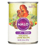Halo Purely For Pets Halo Adult Dog Chicken Spots Stew - Wholesome Lamb - Case of 12 - 13.2 oz.-Dog-Halo Purely For Pets-PetPhenom