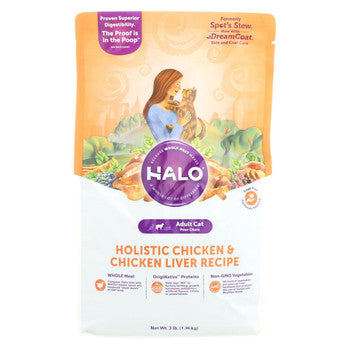 Halo Purely For Pets Spots Stew - Cat - Wholesome Chicken - Case of 6 - 3-Cat-Halo Purely For Pets-PetPhenom