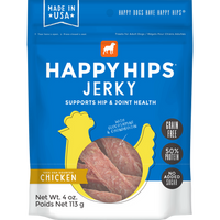 Happy Hips - Jerky Green Free Chicken - Case of 12 - 4 OZ-Dog-Happy Hips-PetPhenom