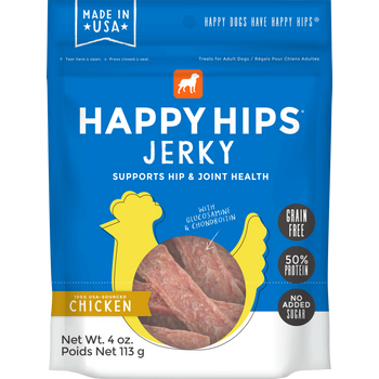 Happy Hips - Jerky Green Free Chicken - Case of 12 - 4 OZ-Dog-Happy Hips-PetPhenom