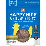 Happy Hips - Strips Green Free Chicken - Case of 12 - 4 OZ-Dog-Happy Hips-PetPhenom