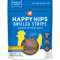 Happy Hips - Strips Green Free Chicken - Case of 12 - 4 OZ-Dog-Happy Hips-PetPhenom