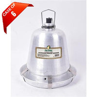 Harris Farms Poultry Aluminum Drinker Waterer from Harris Farms -2 Gallon (case of 6)-Chicken-Harris Farms-PetPhenom