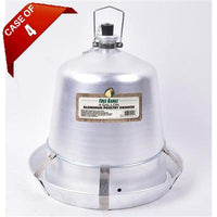 Harris Farms Poultry Aluminum Drinker Waterer from Harris Farms -4 Gallon (case of 4)-Chicken-Harris Farms-PetPhenom