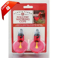 Harris Farms Poultry Drinker Waterer Cup 2 pack from Harris Farms-Chicken-Harris Farms-PetPhenom