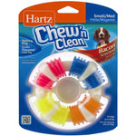 Hartz Chew N ' Clean Bacon Scented Teething Ring Dog Toy , 1 count-Dog-Hartz-PetPhenom
