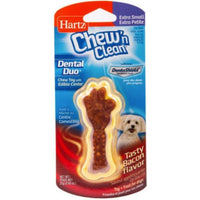 Hartz Chew N Clean Dental Duo - Bacon, X-Small - 1 count-Dog-Hartz-PetPhenom