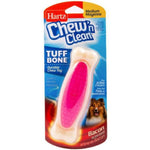 Hartz Chew N' Clean Tuff Bone Bacon Flavored Dog Toy Medium, 1 count-Dog-Hartz-PetPhenom