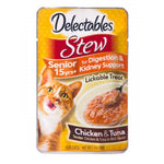 Hartz Delectables Stew Senior Cat Treats - Chicken & Tuna, 1.4 oz-Cat-Hartz-PetPhenom