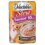 Hartz Delectables Stew Senior Lickable Cat Treats - Chicken & Tuna, 1.4 oz-Cat-Hartz-PetPhenom