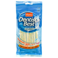 Hartz Dentist's Best Twists with DentaShield, 5" Long (8 Pack)-Dog-Hartz-PetPhenom