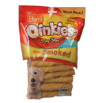 Hartz Oinkies Pig Skin Twists - Real Smoked Flavor, Regular - 5" Long - 20 Pack-Dog-Hartz-PetPhenom