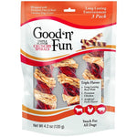 Healthy Hide Good N Fun Triple Flavor Crunchy Spirals, 3 count-Dog-Healthy Hide-PetPhenom