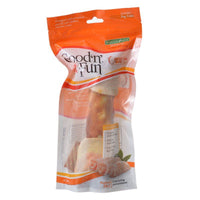 Healthy Hide Good 'n' Fun Triple-Flavor Bones - Beef, Pork & Chicken, Large - 1 Pack - (8" Bone)-Dog-Healthy Hide-PetPhenom