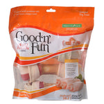 Healthy Hide Good 'n' Fun Triple-Flavor Bones - Beef, Pork & Chicken, Medium - 3 Pack - (6" Bones)-Dog-Healthy Hide-PetPhenom