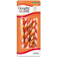 Healthy Hide Good'n' Fun Triple-Flavor Twists Regular Chicken, Pork and Beef Hide, 8 count-Dog-Healthy Hide-PetPhenom