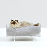 Hiddin Clear Rectangular Cat Bed-Cat-Hiddin.co-PetPhenom