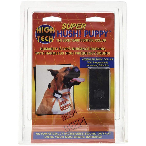 High Tech Pet Super Hush Puppy Sonic Bark Control Collar, 1 count-Dog-High Tech Pet-PetPhenom