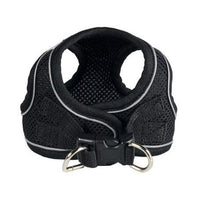 Hip Doggie Inc. Black EZ Reflective Sports Mesh Harness Vest by Hip Doggie -S-Dog-Hip Doggie Inc.-PetPhenom