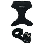 Hip Doggie Inc. Black Ultra Comfort Mesh Harness Vests by Hip Doggie -2XL-Dog-Hip Doggie Inc.-PetPhenom