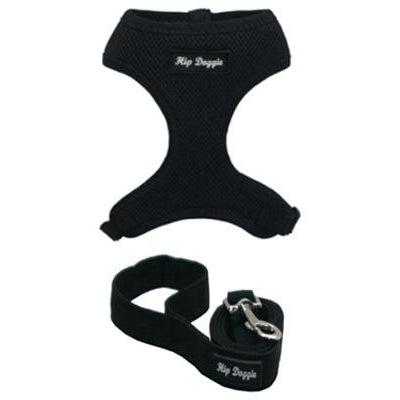 Hip Doggie Inc. Black Ultra Comfort Mesh Harness Vests by Hip Doggie -3XL-Dog-Hip Doggie Inc.-PetPhenom