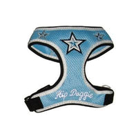 Hip Doggie Inc. Blue Mesh Super Star Harness Vest by Hip Doggie -3XL-Dog-Hip Doggie Inc.-PetPhenom
