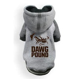 Hip Doggie Inc. Browns NFL Pet Hoodie by Hip Doggie -2XL-Dog-Hip Doggie Inc.-PetPhenom