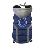Hip Doggie Inc. Indianapolis Colts Dog Puffer Vest by Hip Doggie -L-Dog-Hip Doggie Inc.-PetPhenom