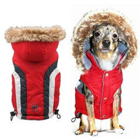 Hip Doggie Inc. Red Swiss Alpine Ski Vest by Hip Doggie -Small-Dog-Hip Doggie Inc.-PetPhenom