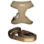 Hip Doggie Inc. Tan Ultra Comfort Mesh Harness Vests by Hip Doggie -3/4" x 4' Lead-Dog-Hip Doggie Inc.-PetPhenom