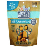 Howl's Kitchen Beef Flavor Wraps Soft Bites - Beef & Cheese Flavor, 12 oz-Dog-Howl's Kitchen-PetPhenom