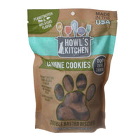 Howl's Kitchen Canine Cookies Double Basted Biscuits - Peanut Butter & Molasses Flavor, 10 oz-Dog-Howl's Kitchen-PetPhenom