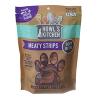 Howl's Kitchen Meaty Strips Soft Bites - Bacon & Cheese Flavor, 6 oz-Dog-Howl's Kitchen-PetPhenom