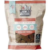 Howls Kitchen Salmon Jerky Cuts Skin and Coat Formula, 6.5 oz-Dog-Howl's Kitchen-PetPhenom