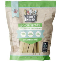 Howls Kitchen Savory Bones Chicken Flavored Chews Small, 13 oz-Dog-Howl's Kitchen-PetPhenom