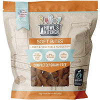 Howls Kitchen Soft Bites Beef and Vegetable Nuggets, 6 oz-Dog-Howl's Kitchen-PetPhenom