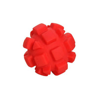 Hueter Toledo Soft Flex Bumby Ball Dog Toy Red 4" x 4" x 4"-Dog-Hueter Toledo-PetPhenom