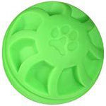 Hueter Toledo Soft Flex Swirel Ball Dog Toy Green 4" x 4" x 4"-Dog-Hueter Toledo-PetPhenom