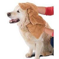 Hueter Toledo The Muddy Mit Pet Towel Large Tan 31" x 16.5" x 1"-Dog-Hueter Toledo-PetPhenom
