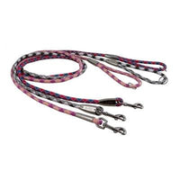 Hurtta Casual Rope Leash - Ash/Raven - 6'x1/2"-Dog-Hurtta-PetPhenom