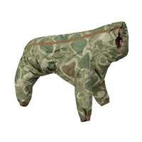 Hurtta Downpour Suit w/Clariant, Green Camo -10M-Dog-Hurtta-PetPhenom