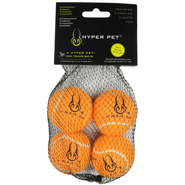 Hyper Pet Mini Replacement Balls 4 Pack Orange 1.88" x 1.88" x 1.88"-Dog-Hyper Pet-PetPhenom