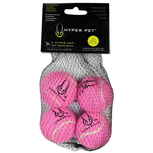 Hyper Pet Mini Replacement Balls 4 Pack Pink 1.88" x 1.88" x 1.88"-Dog-Hyper Pet-PetPhenom