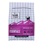 I And Love And You Cat Dry Food Naked Essentials With Salmon And Trout - Case of 3 - 3.4 LB-Cat-I And Love And You-PetPhenom