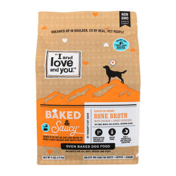 I And Love And You - Dog Food Baked Saucy Ckn - Case of 6 - 4 LB-Dog-I And Love And You-PetPhenom