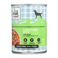 I And Love And You Lambarama Stew Wet Dog Food - Case of 12 - 13 OZ-Dog-I And Love And You-PetPhenom