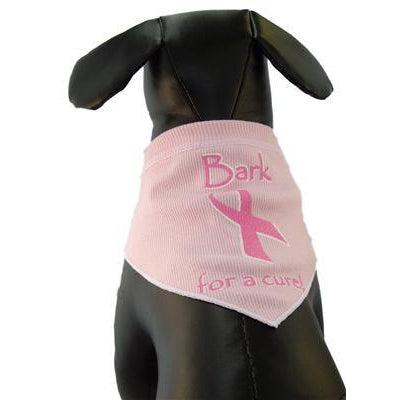 I See Spot Bark for A Cure Scarf - Large - Pink-Dog-I See Spot-PetPhenom